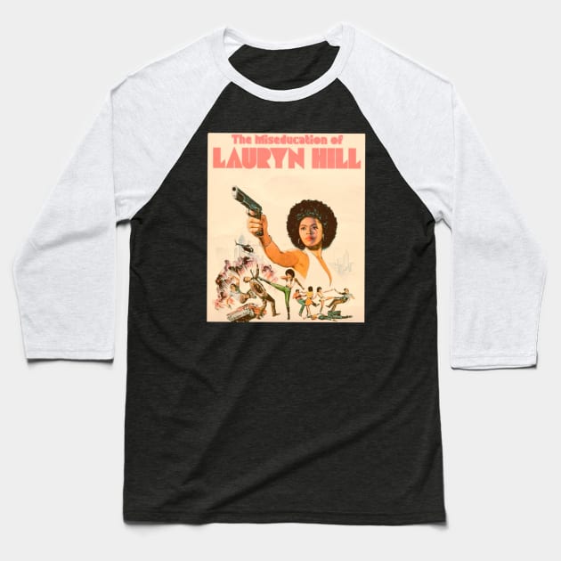 Lauryn hill Baseball T-Shirt by Jumping 